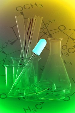 Labaratuar donanımları yeni ilaç keşfi kavram kümesi.