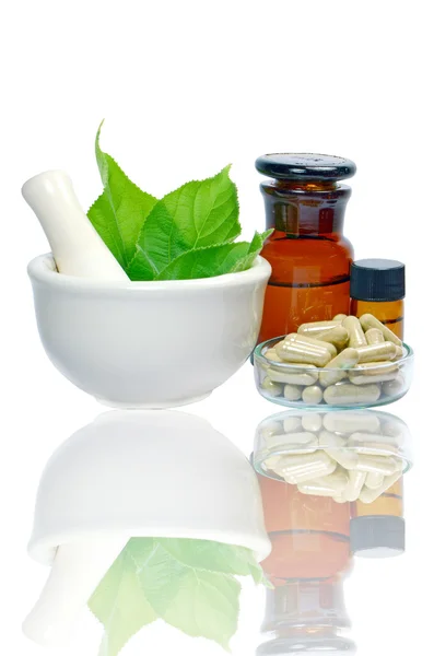 Örtmedicin produkter. — Stockfoto