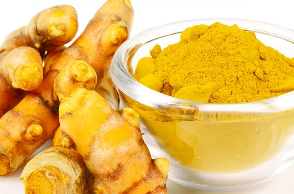 Cúrcuma (Curcuma longa L .). — Foto de Stock