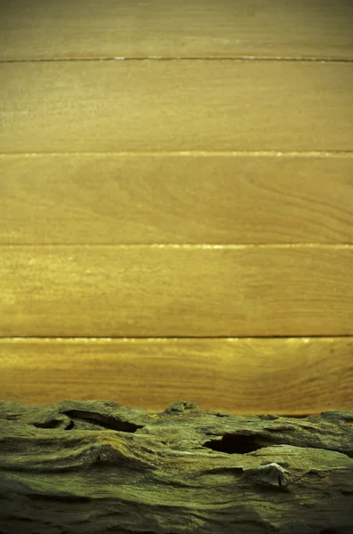 Унікальний гранжевий дерев'яний фон зі старим журналом у вінтажному стилі . — стокове фото