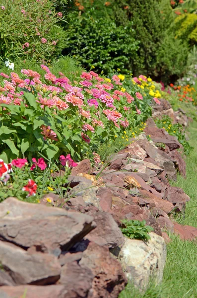 Tropical Floral Garden Wallpaper.