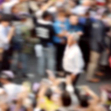 İnsanlar arka plan bulanık. Kalabalık arka plan bulanık.