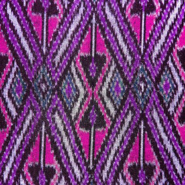 Giyim ve ev dekorasyonu için Pamuk Kumaş desen Tay el dokuma.