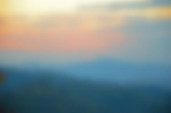 Fondo borroso del amanecer, Luz de la madrugada, Los fenómenos de iluminación natural . — Foto de Stock