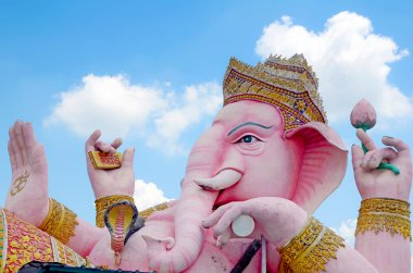 Ganesha heykel Hinduizm çok kutsal Tanrı.