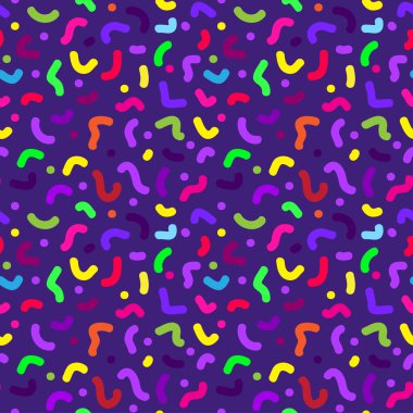 Kesintisiz geometrik vintage desen