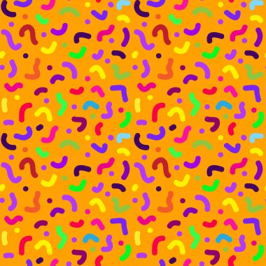 Kesintisiz geometrik vintage desen