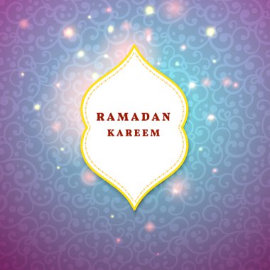 Ramazan tebrik şablonu