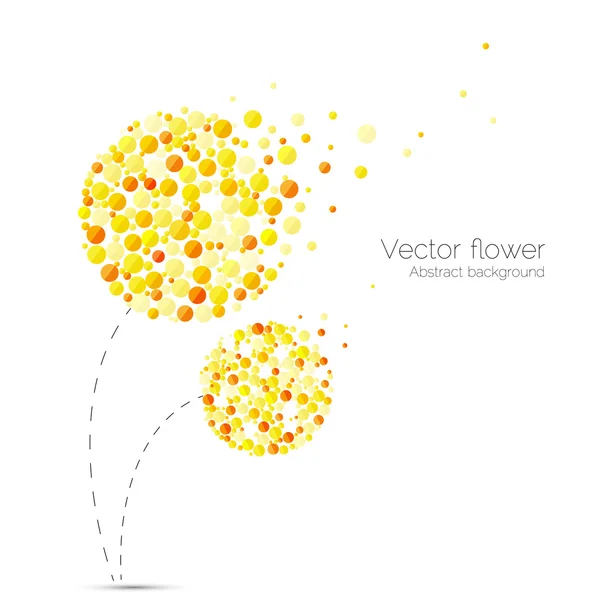 Modèle de carte d'été coloré — Image vectorielle