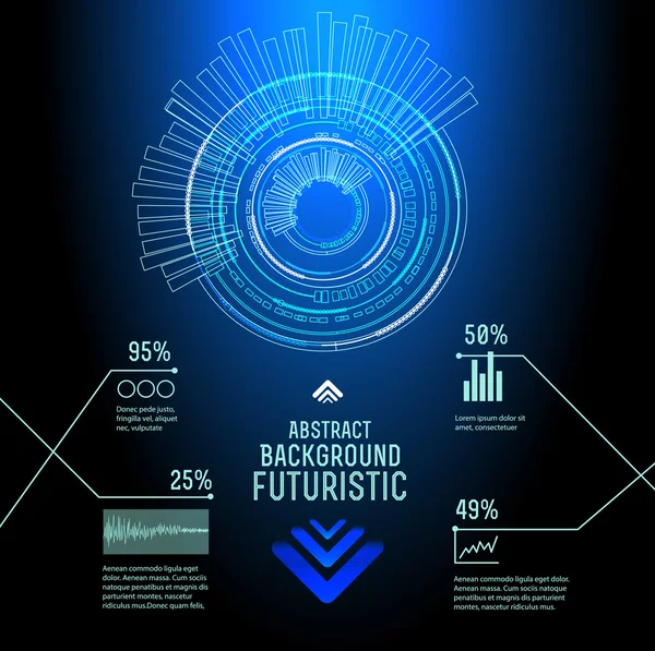 Sci fi fütüristik kullanıcı arabirimi