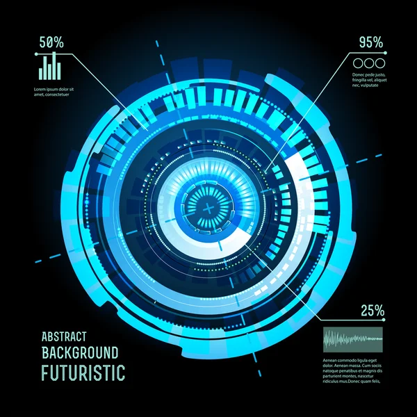 Sci fi fütüristik kullanıcı arabirimi