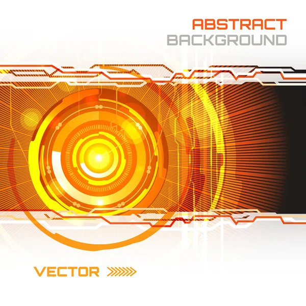 Tecnologia fundo abstrato — Vetor de Stock