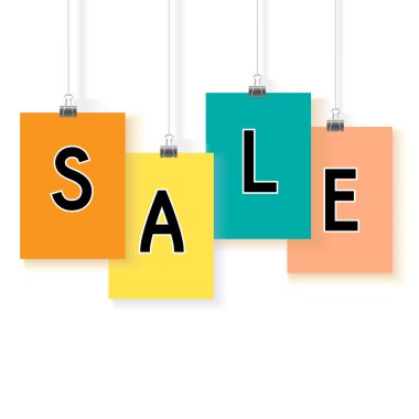 Satılık parlak poster