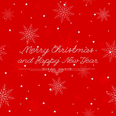 Kar taneli Noel arkaplanı