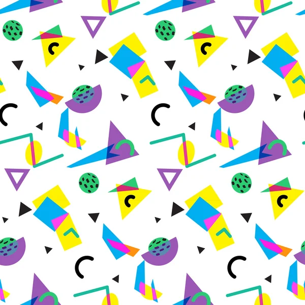 Kesintisiz geometrik vintage desen