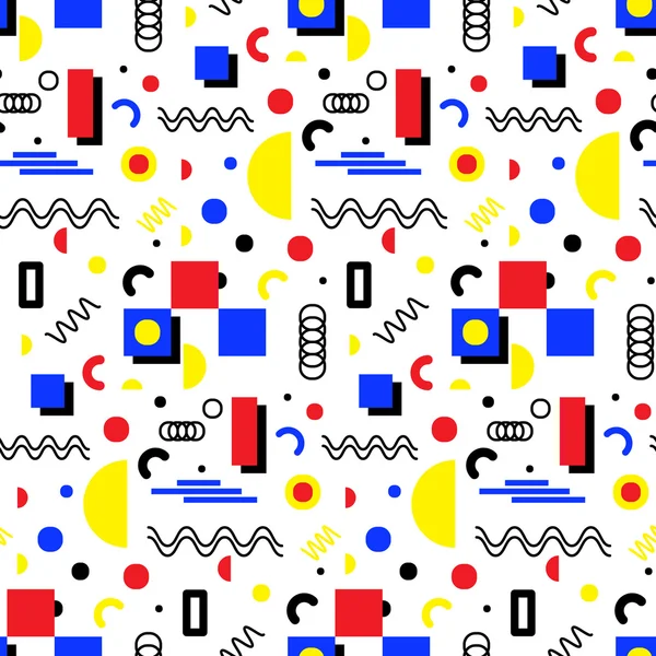 Kesintisiz geometrik vintage desen