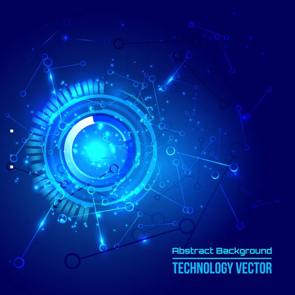 Futuristické high-tech design — Stockový vektor