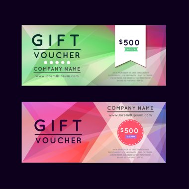 Hediye çeki şablonu