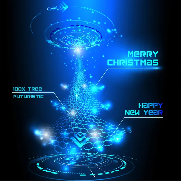 Fütüristik Noel ağacı