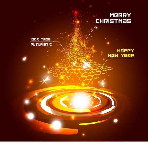 Fütüristik Noel ağacı