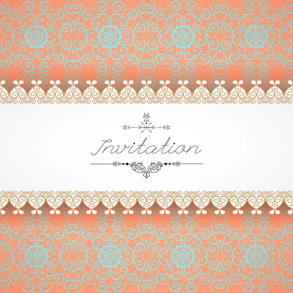 Vintage seamless background — Stock Vector