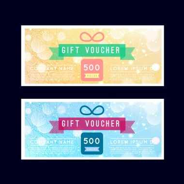 Hediye çeki şablonu