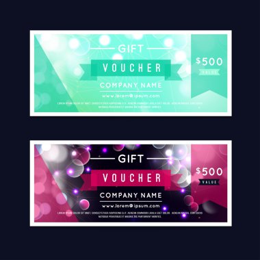 Hediye çeki şablonu