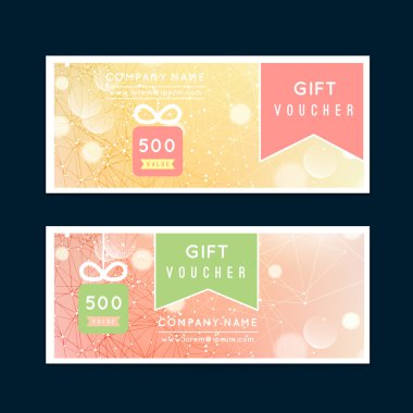 Hediye çeki şablonu