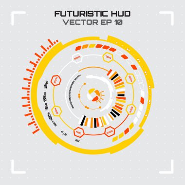 Sci fi fütüristik kullanıcı arabirimi