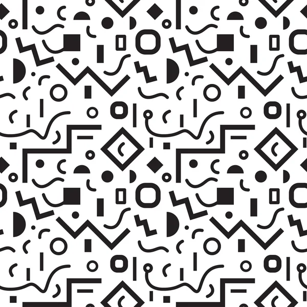 Kesintisiz geometrik vintage desen