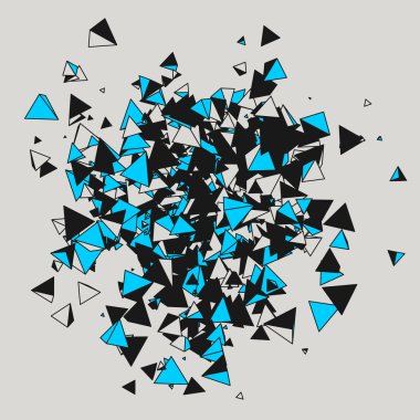 Üçgenler ile arka plan resmi.