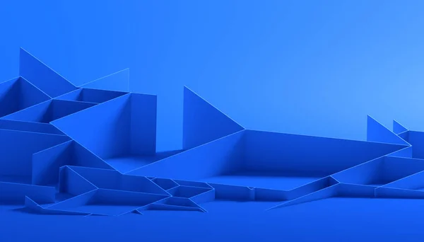 Abstrakter 3D-Render — Stockfoto