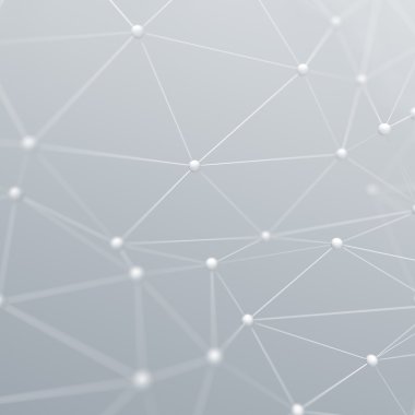 Küreler kaotik yapısıyla soyut 3d render.