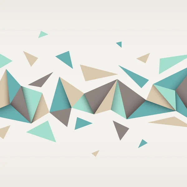 三角形の抽象的なテクスチャのイラスト. — ストックベクタ