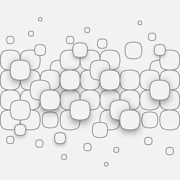 Ilustrace abstraktní textury s čtverečky. — Stockový vektor