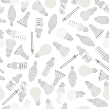ışık ampuller seamless modeli