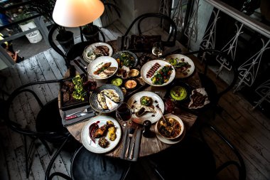 Gıda ile açık büfe restoran