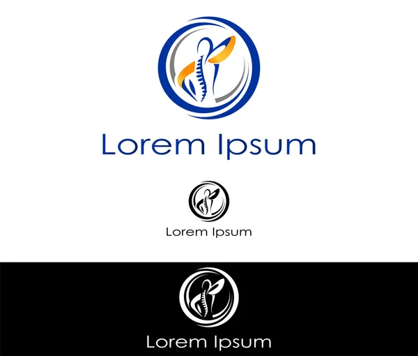 Sağlık sektöründe kullanmak için soyut siluet simgesi