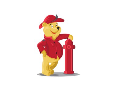 İtfaiyeci ayı simgesi