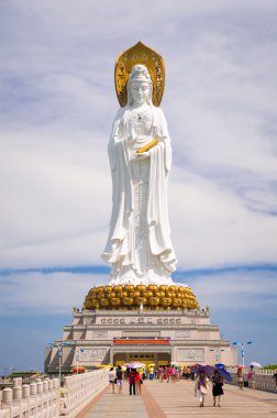 Bodhisattva Guan Yin, Hainan Adası, Çin.