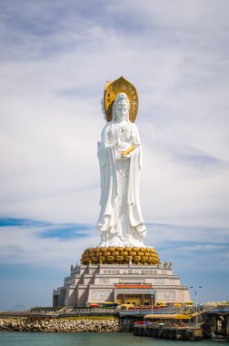 Bodhisattva Guan Yin, Hainan Adası, Çin.