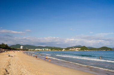 Akşam ışığı Dadonghai Beach