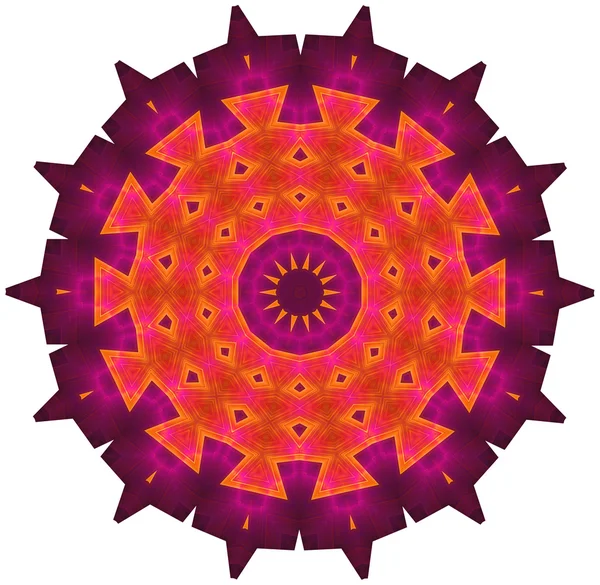 Ornamento decorativo geométrico — Fotografia de Stock