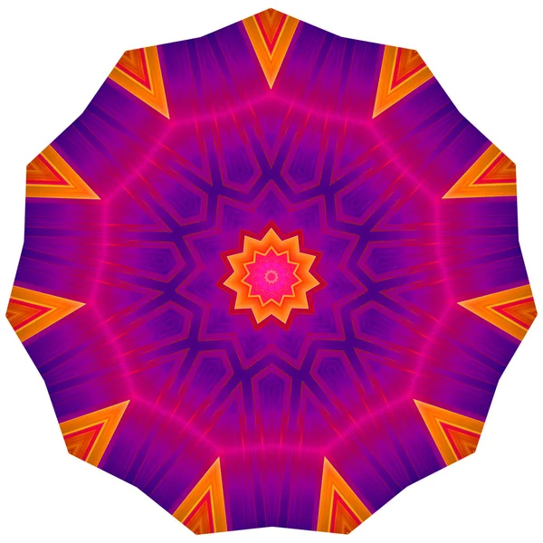 geometrik dekoratif rozet