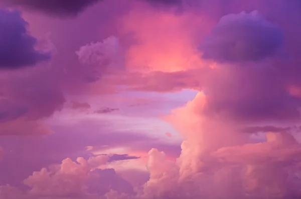Nubes coloridas Imagen de archivo