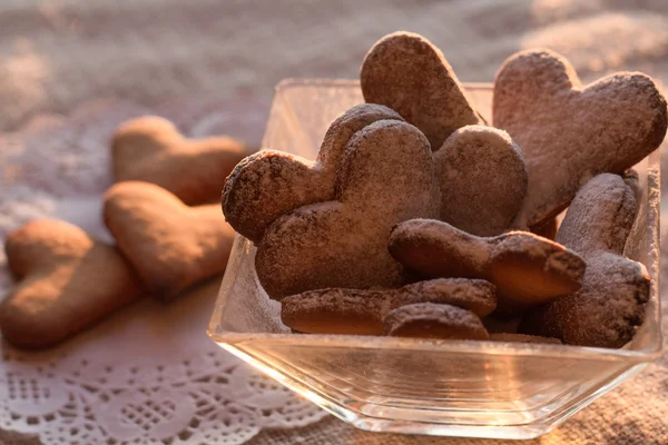 Bir vazo içinde Kuru bisküvi 