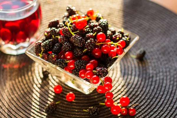 Sulu kırmızı kuş üzümü