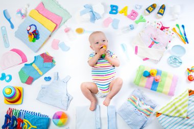 Bebek Giyim ve bebek bakım ürünleri ile