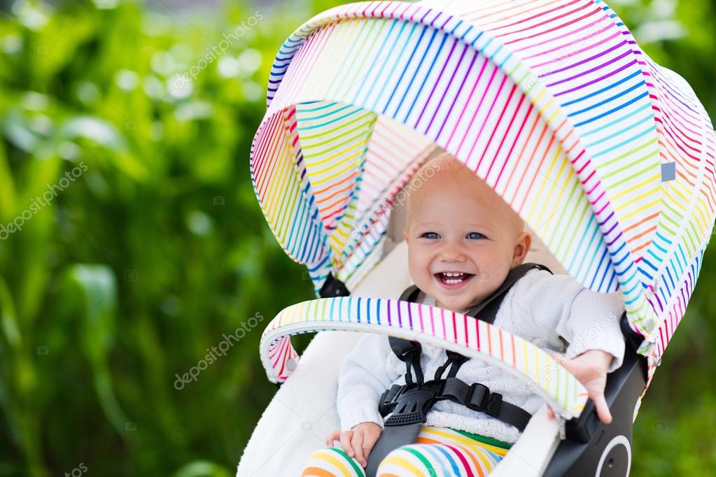 baby in a buggy
