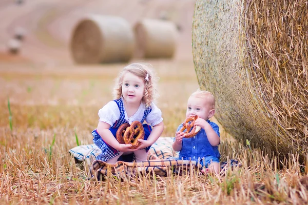 Děti během Oktoberfestu — Stock fotografie